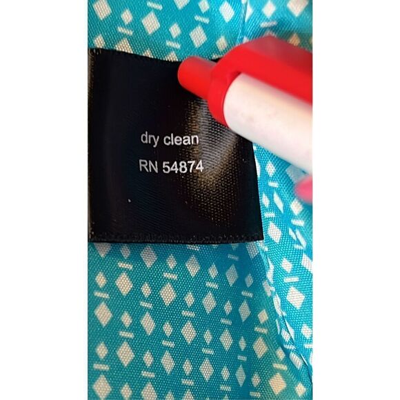 The Limited Women's XS Aqua Blue Single Button Blazer Jacket Workwear Fitted - Picture 7 of 8